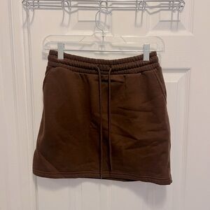 Brown Sweat-skirt, size S